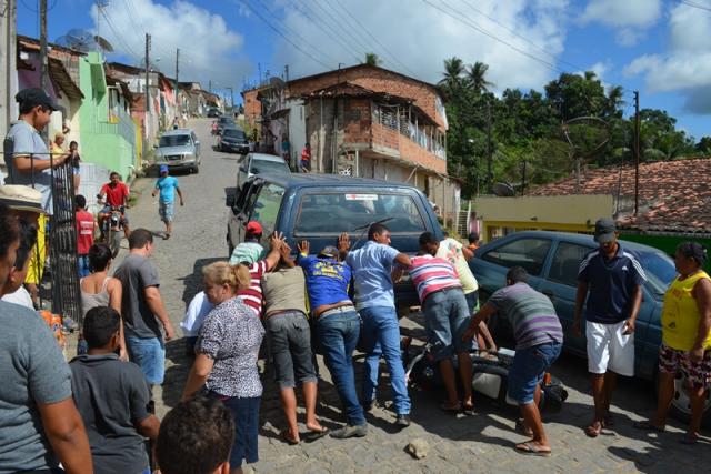 Veículo sem freios causa acidente em Joaquim Gomes - Alagoas 24 Horas
