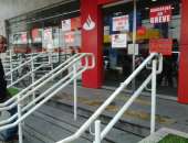 Greve dos bancários deixa agências fechadas em Maceió