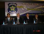 Autoridades da Defesa Social reunidas para comemorar os 30 anos da Polícia Civil