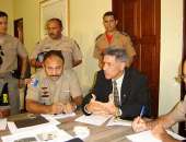 Reunião no Comando Geral da Polícia Militar