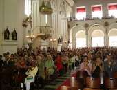 Fiéis comparecem para celebrar 50 de sacerdócio de Dom José Carlos Melo