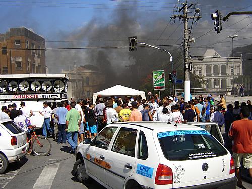 Taxistas protestam no Centro de Maceió contra violência