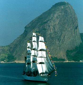 Após visitar Macewió, a embarcação seguirá para o Rio de Janeiro