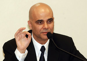 Publicitário Marcos Valério, acusado de chefiar o esquema do mensalão