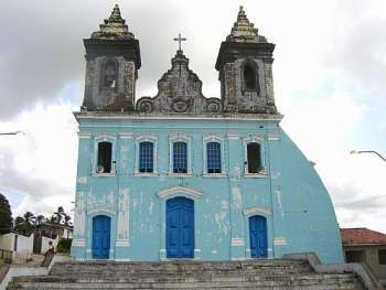 Igreja do século XVIII, tombada pelo Patrimônio Nacional