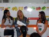 A prefeita Rosinha Jatobá compareceu ao encerramento do curso Cozinha Brasil