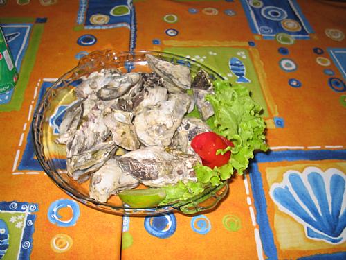Pratos à base de ostras e frutos do mar serão oferecidos no "Maria vai com as Ostras"