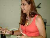 Coordenadora Kátia Betina, do setor de Ações de Saúde Pública da Sesau