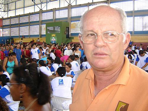 Marcos Berenguer, coordenador do processo de inscrição "Apesar das longas filas não houve tumulto".