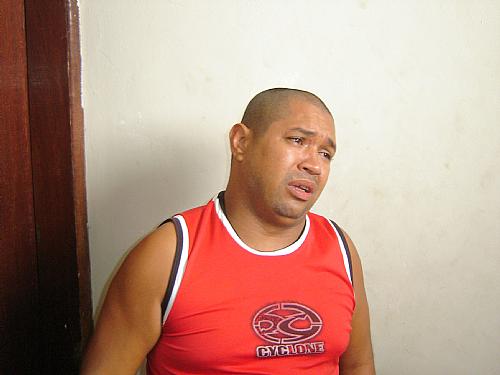 Josinaldo dos Santos está preso na Delegacia de Defraudações