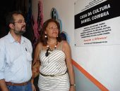 Prefeito Tenório e a secretária de Cultura Rosa Melo: apoio para os artistas