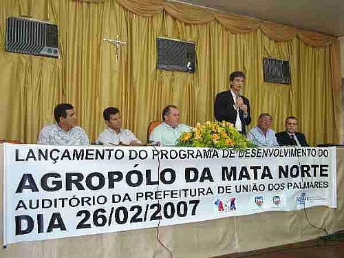 Lançamento do programa reuniu prefeitos em União dos Palmares