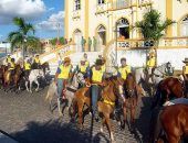 Cavaleiros passam por cidades de Pernambuco e Alagoas antes de chegar a Arapiraca
