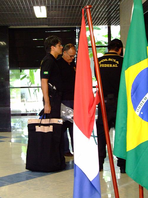 Policiais Federais apreenderam documentos em Alagoas durante Operação Navalha