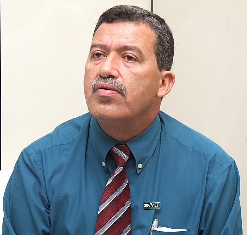 Presidente do Sindicato dos Médicos, Wellington Galvão