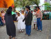 Casamento matuto também fez parte das comemorações juninas do Portugal Ramalho