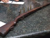 Fuzil 7mm, de 1908, foi encontrada na casa do vereador Cosme Soares