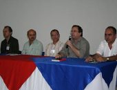 Prefeito Luciano Barbosa discursa no simpósio sobre Manejo de Água