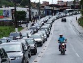 Congestionamentos continuam em Maceió