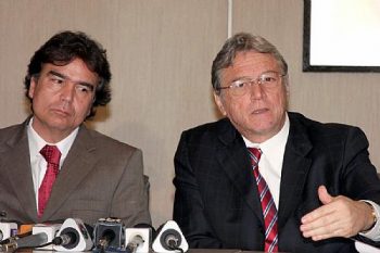 Ministro Temporão e governador Teotonio Vilela em Brasília