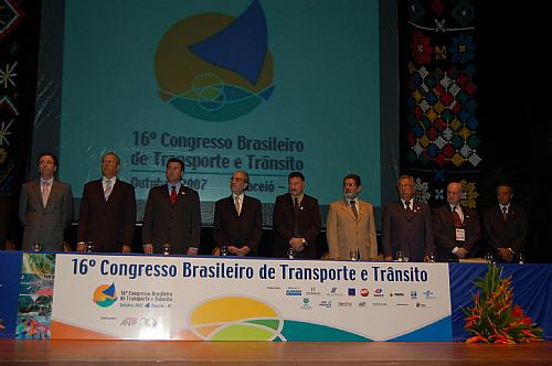 Várias autoridades prestigiaram a abertura do congresso em Maceió