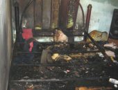 Incêndio atingiu vários cômodos da casa