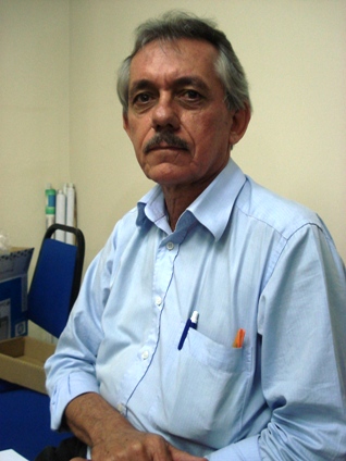 Presidente da Comissão de Vestibular, Eraldo Saturnino