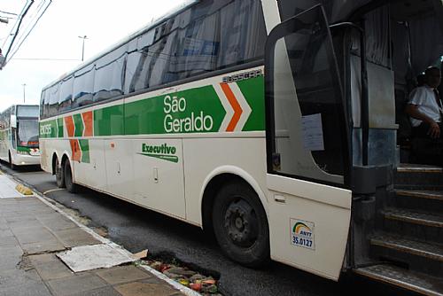 Ônibus da São Geraldo foi assaltado na AL 101 Sul