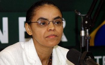 Marina Silva, que pediu demissão do cargo de ministra do Meio Ambiente