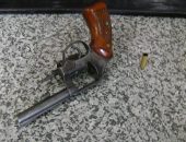 Revólver calibre 38 foi apreendido na Operação Tolerância Zero