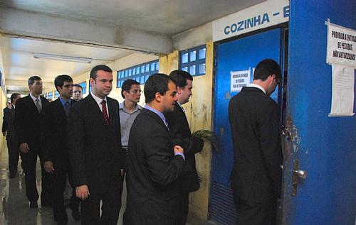 Magistrados recém empossados visitam instalações do Presídio Baldomero Cavalcanti