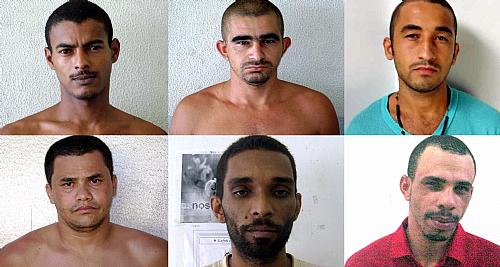 Seis presos fugiram do Presídio Cyridião Durval