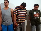 André Henrique, Everaldo Nunes e Ricardo Jorge são acusados de assaltar agência da Caixa