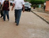 No povoado Bananeira foi entregue a pavimentação de ruas