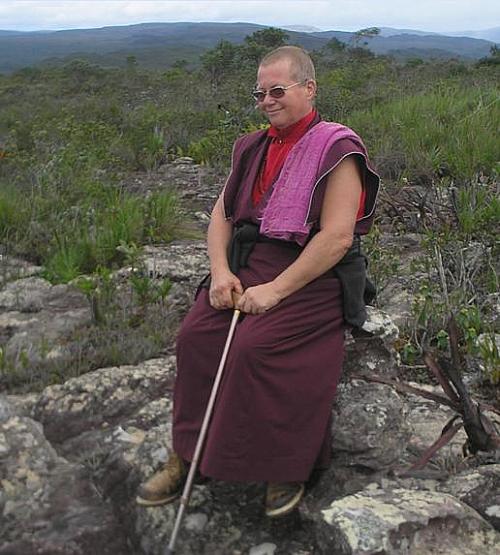 Monja budista Bhikkuni Ani Zamba Chözom