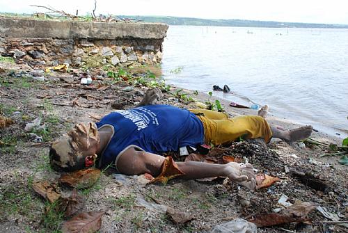 Corpo de Berivaldo foi encontrado por pescadores na Lagoa Mundaú