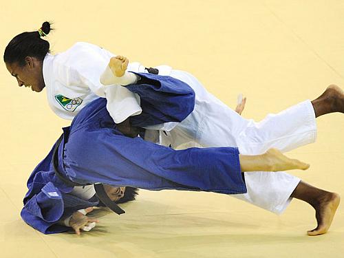 Judoca brasileira entra para a história