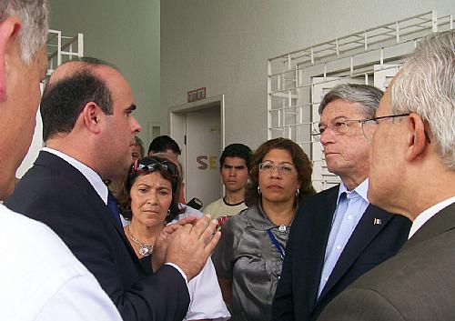 Juiz visitou unidades acompanhado pelo governador Teotonio Vilela.