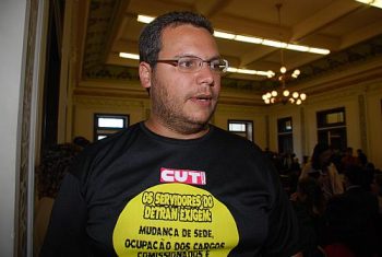 Léo Moisés, vice-presidente do Sindicato dos Servidores do Detran