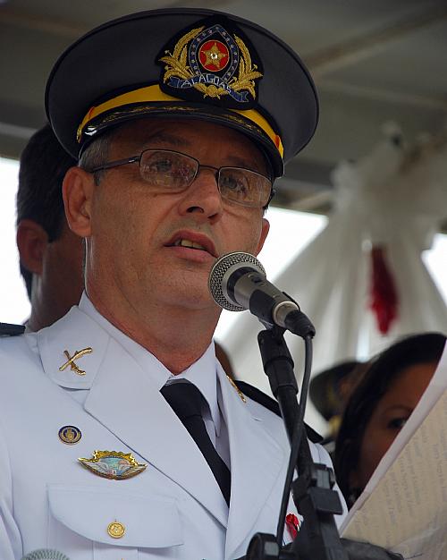 Coronel Dalmo Sena, comandante da PM de Alagoas