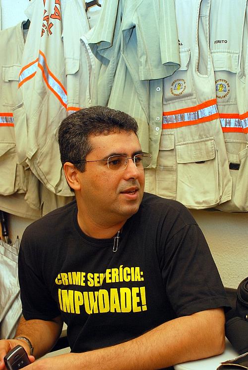 Nicholas Passos, presidente da Associação Alagoana de Peritos em Criminalística