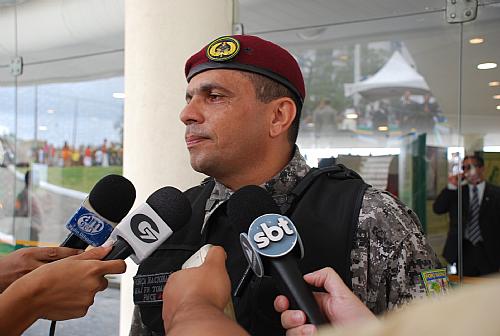Major Tomás Aquino - Comandante da Força Nacional em AL