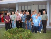 Grupo de missionários desembarcou terça-feira no Aeroporto Zumbi dos Palmares