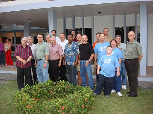 Grupo de missionários desembarcou terça-feira no Aeroporto Zumbi dos Palmares