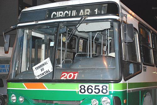 O ônibus da Veleiro na Deplan III
