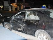 Corola foi atingido pelo Fiat na principal avenida do Santo Eduardo