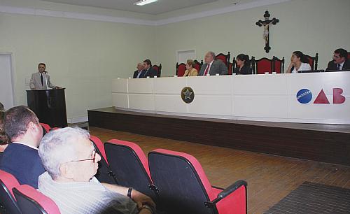Candidatos ao Quinto Constitucional participam de sabatina
