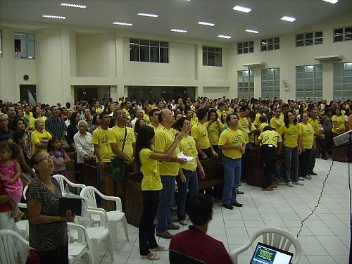 Culto da vitória reúne na PIB Maceió voluntários e representantes de igrejas locais