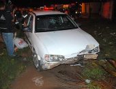 Condutor do veículo, Raul José, tentou fugir do local, mas foi detido por populares