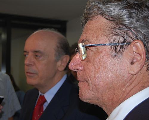 Governadores Teotonio Vilela e José Serra
